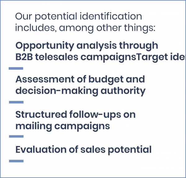 Potential Identifications